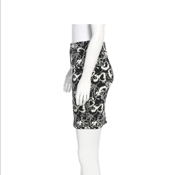 Rag & Bone Jacquard Pencil Skirt - Picture 2 of 4